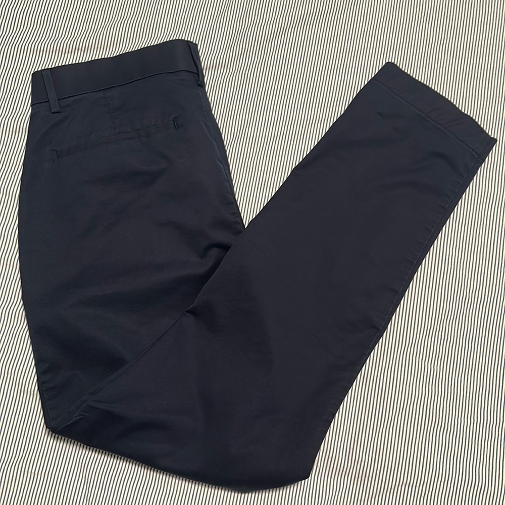 Banana Republic slim fit core temp chino pants navy 31x30